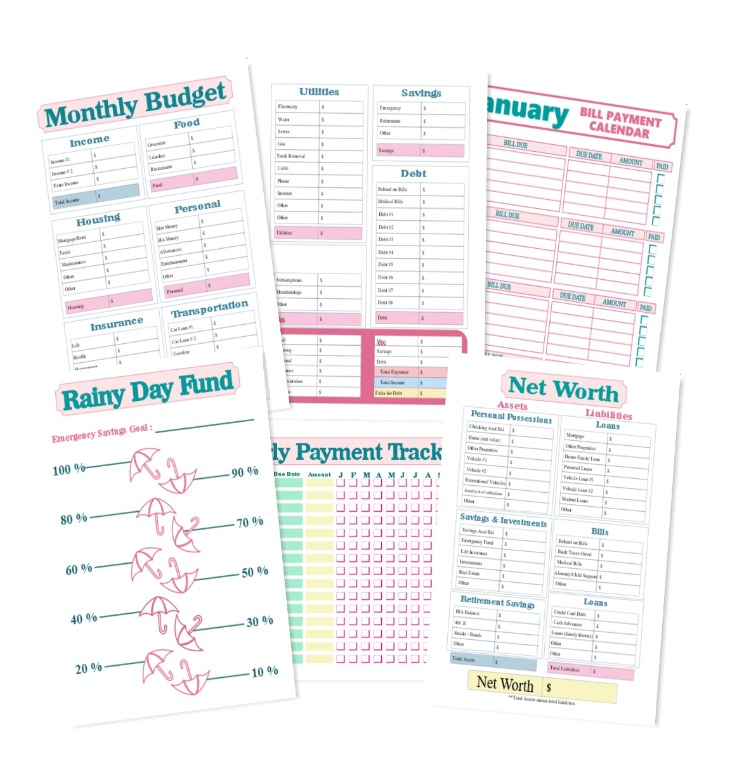 15 Free Printable Budget Templates To Help You Manage Your Money