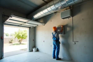building garage ventilation process